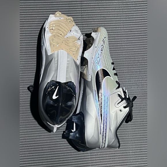 NEW NO BOX 8-14 NIKE VAPOR EDGE ELITE 360 2 'LIGHT SMOKE GREY Football Cleat - Picture 13 of 15